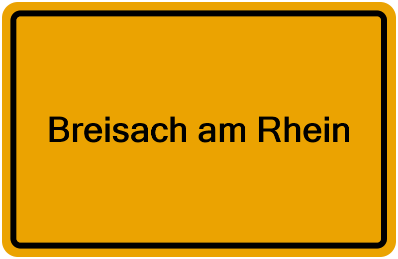Handelsregister Breisach am Rhein